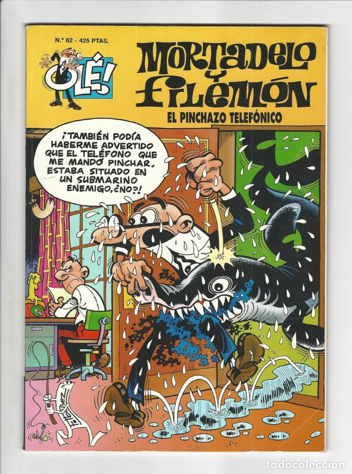 C&oacute;mics: Ediciones B. Colecci&oacute;n Ol&eacute; Mortadelo y Filem&oacute;n. 82 - Foto 1