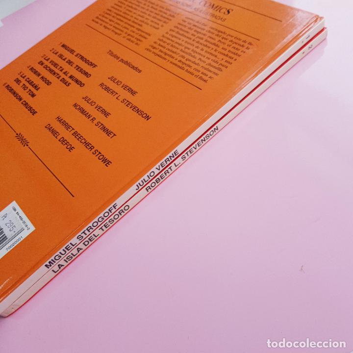 C&oacute;mics: LOTE 3 COMICS-LA ISLA DEL TESORO+MIGUEL STROGOFF-1991-1&ordf;EDICI&Oacute;N-EDICIONES B, S.A.- - Foto 8