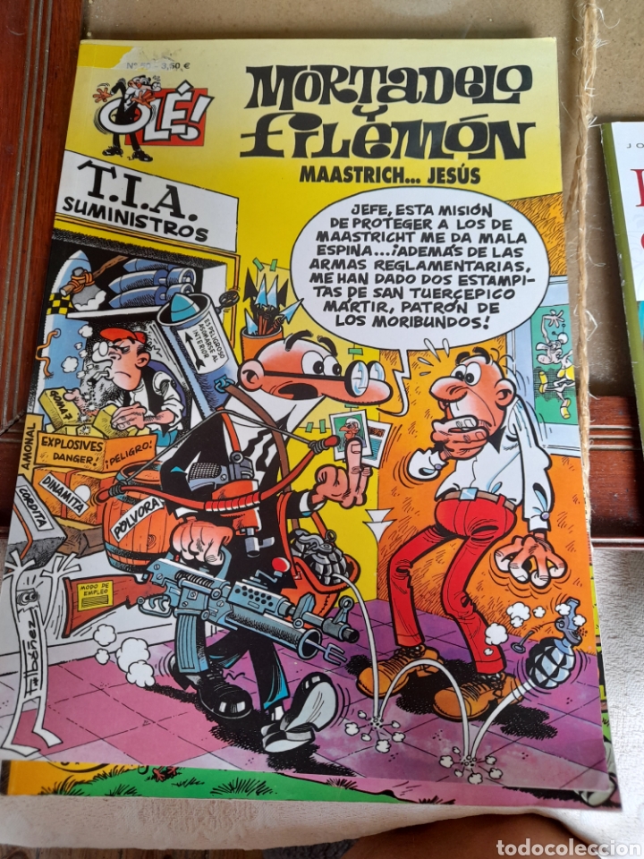 C&oacute;mics: Mortadelo y Filem&oacute;n. 4 ejemplares - Foto 3