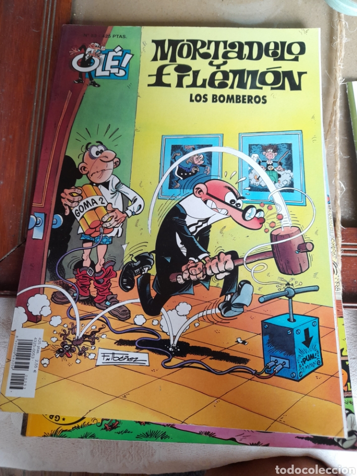C&oacute;mics: Mortadelo y Filem&oacute;n. 4 ejemplares - Foto 4