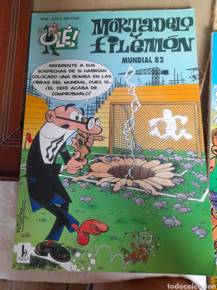 C&oacute;mics: Mortadelo y Filem&oacute;n. 4 ejemplares - Foto 1