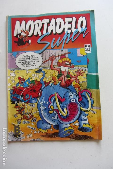 C&oacute;mics: SUPER MORTADELO. N&ordm; 2. EDICIONES B 1987 arx294 - Foto 1