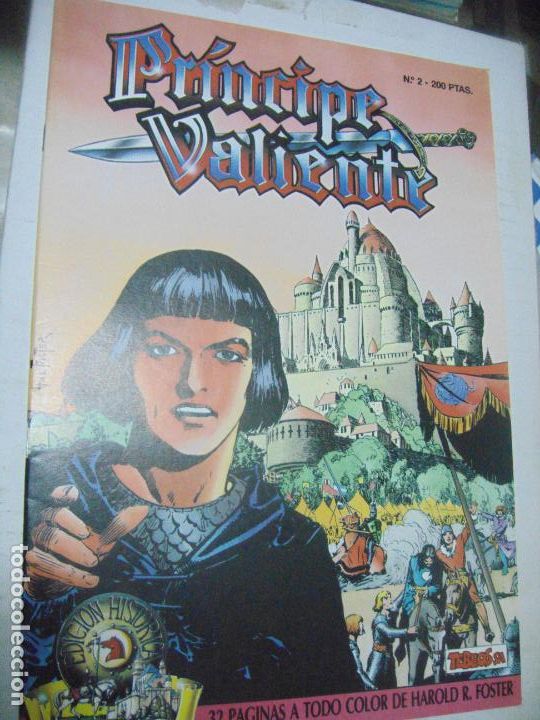 C&oacute;mics: PRINCIPE VALIENTE N&ordm; 1 AL 45 - ED. HIST&Oacute;RICA - EDICIONES B - Foto 2