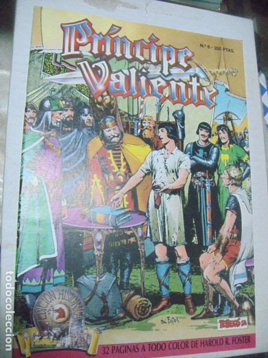 C&oacute;mics: PRINCIPE VALIENTE N&ordm; 1 AL 45 - ED. HIST&Oacute;RICA - EDICIONES B - Foto 6