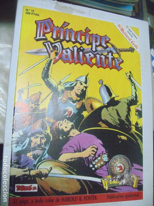 C&oacute;mics: PRINCIPE VALIENTE N&ordm; 1 AL 45 - ED. HIST&Oacute;RICA - EDICIONES B - Foto 15