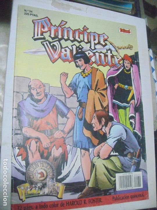 C&oacute;mics: PRINCIPE VALIENTE N&ordm; 1 AL 45 - ED. HIST&Oacute;RICA - EDICIONES B - Foto 27