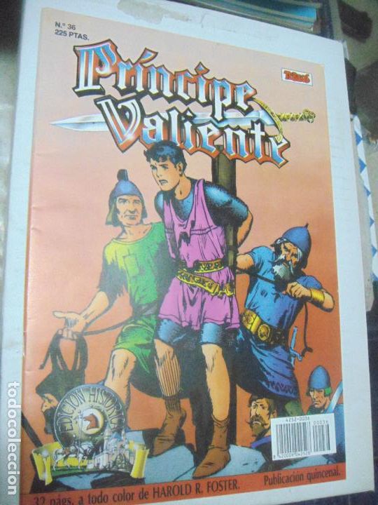 C&oacute;mics: PRINCIPE VALIENTE N&ordm; 1 AL 45 - ED. HIST&Oacute;RICA - EDICIONES B - Foto 29