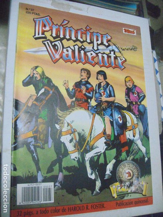 C&oacute;mics: PRINCIPE VALIENTE N&ordm; 1 AL 45 - ED. HIST&Oacute;RICA - EDICIONES B - Foto 30