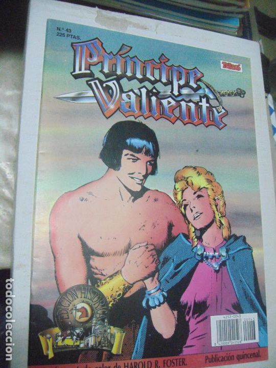 C&oacute;mics: PRINCIPE VALIENTE N&ordm; 1 AL 45 - ED. HIST&Oacute;RICA - EDICIONES B - Foto 35