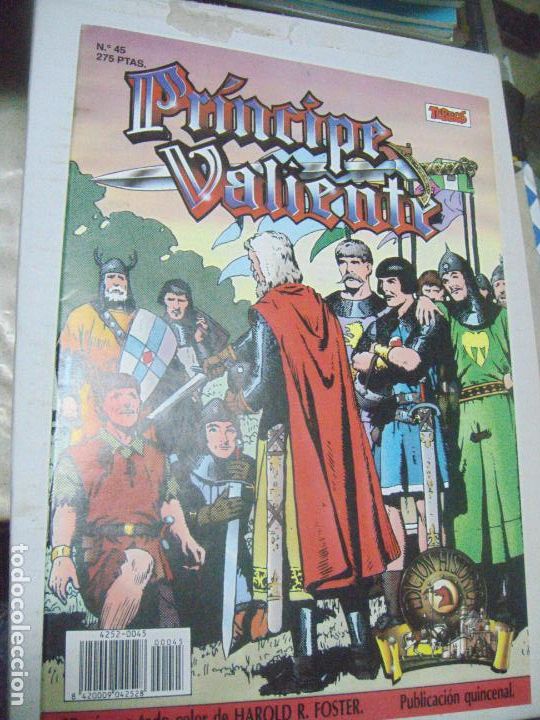 C&oacute;mics: PRINCIPE VALIENTE N&ordm; 1 AL 45 - ED. HIST&Oacute;RICA - EDICIONES B - Foto 36