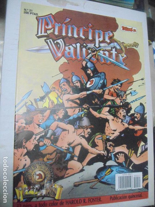 C&oacute;mics: PRINCIPE VALIENTE N&ordm; 1 AL 45 - ED. HIST&Oacute;RICA - EDICIONES B - Foto 44