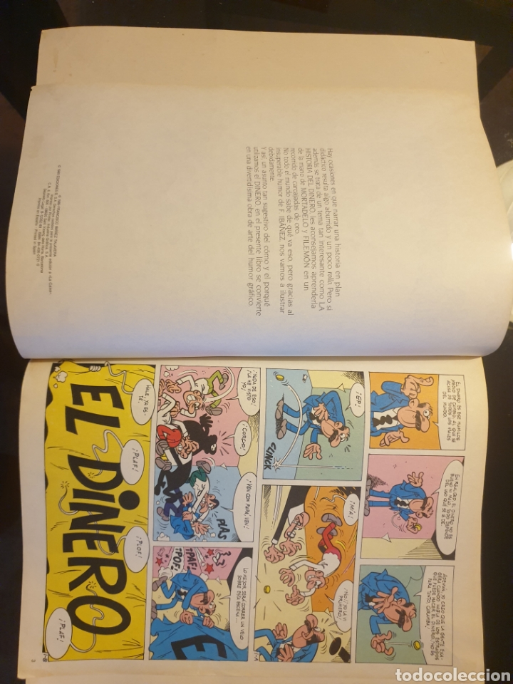 C&oacute;mics: MORTADELO Y FILEMON:LA HISTORIA DEL DINERO. 1989. EDICIONES B. - Foto 2