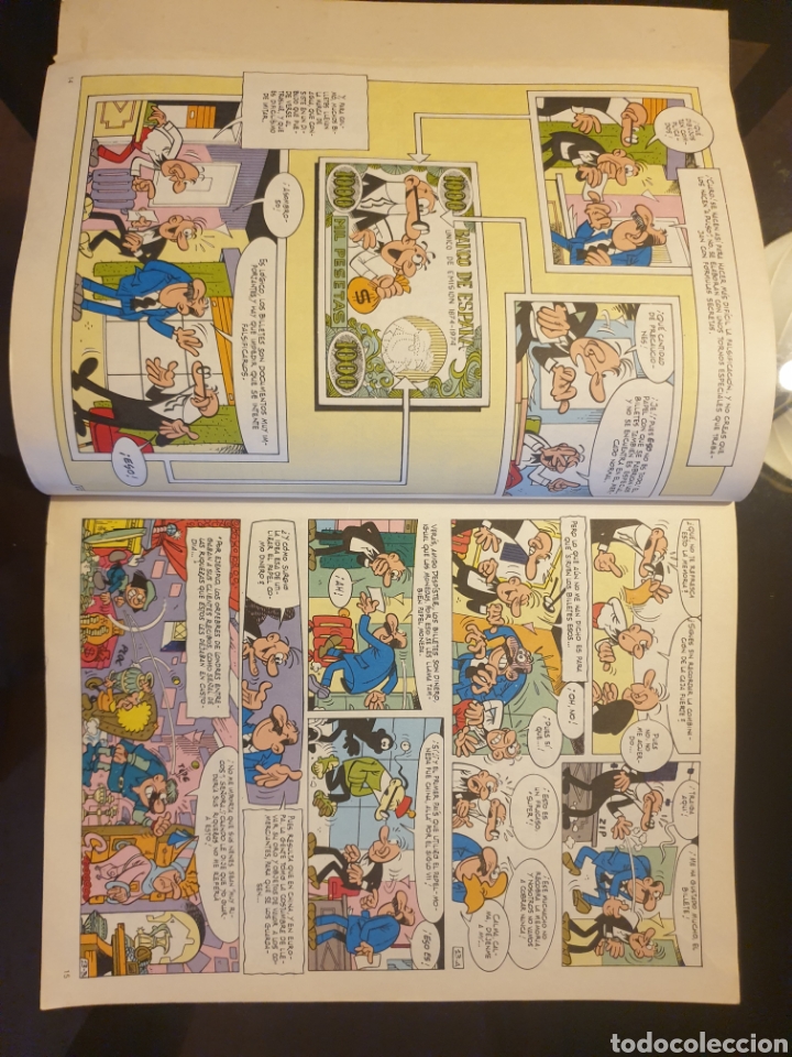C&oacute;mics: MORTADELO Y FILEMON:LA HISTORIA DEL DINERO. 1989. EDICIONES B. - Foto 3
