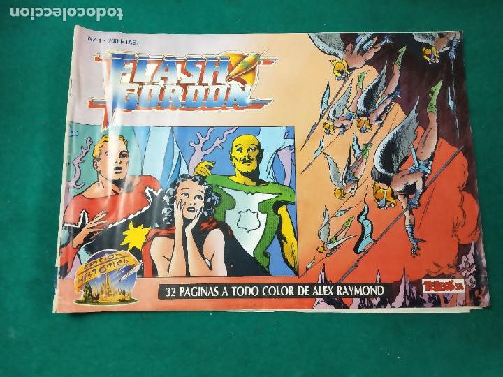 C&oacute;mics: FLASH GORDON N&ordm; 1. EDICION HISTORICA. EDICIONES B 1988. - Foto 1