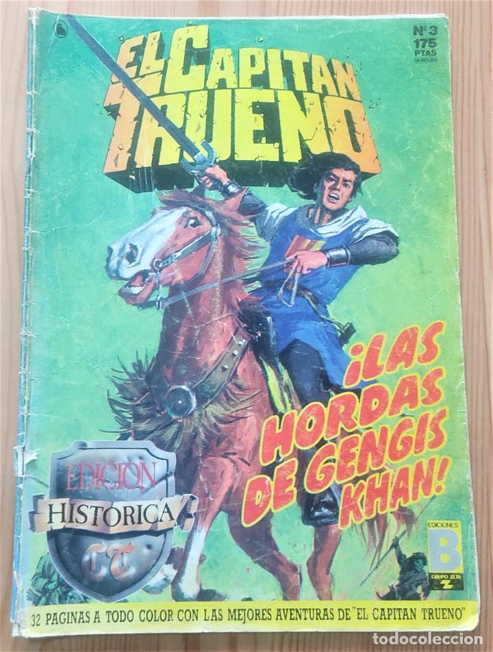 C&oacute;mics: EL CAPIT&Aacute;N TRUENO N&ordm; 3 - EDICI&Oacute;N HIST&Oacute;RICA - EDICIONES B - Foto 1