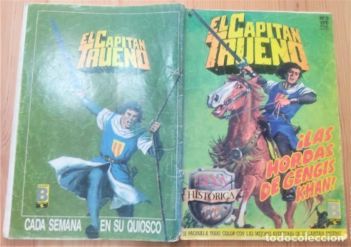 C&oacute;mics: EL CAPIT&Aacute;N TRUENO N&ordm; 3 - EDICI&Oacute;N HIST&Oacute;RICA - EDICIONES B - Foto 2