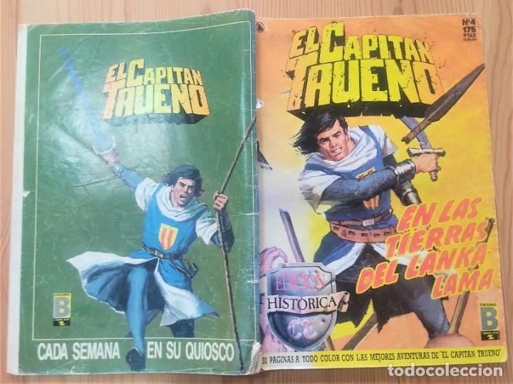 C&oacute;mics: EL CAPIT&Aacute;N TRUENO N&ordm; 4 - EDICI&Oacute;N HIST&Oacute;RICA - EDICIONES B - Foto 2
