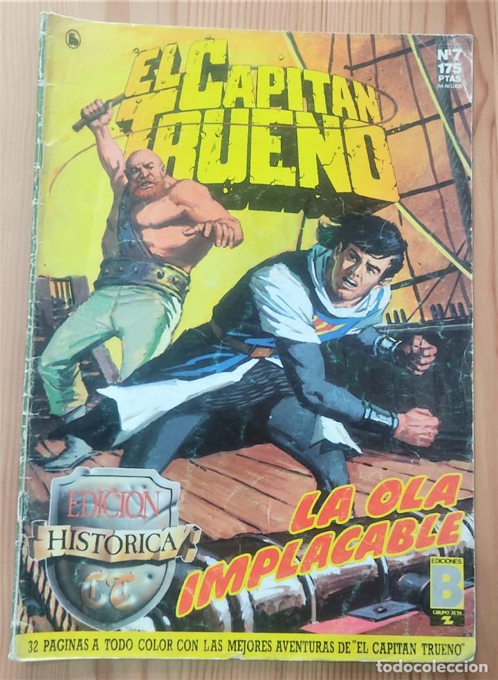 C&oacute;mics: EL CAPIT&Aacute;N TRUENO N&ordm; 7 - EDICI&Oacute;N HIST&Oacute;RICA - EDICIONES B - Foto 1