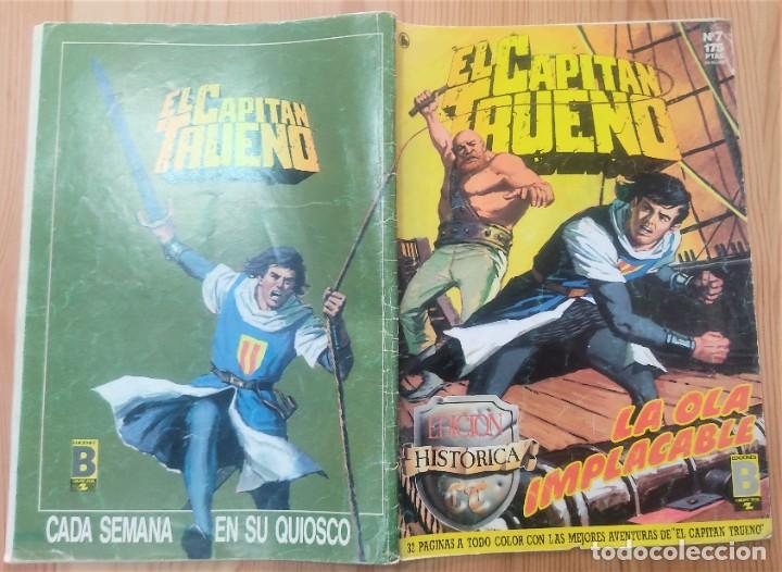 C&oacute;mics: EL CAPIT&Aacute;N TRUENO N&ordm; 7 - EDICI&Oacute;N HIST&Oacute;RICA - EDICIONES B - Foto 2