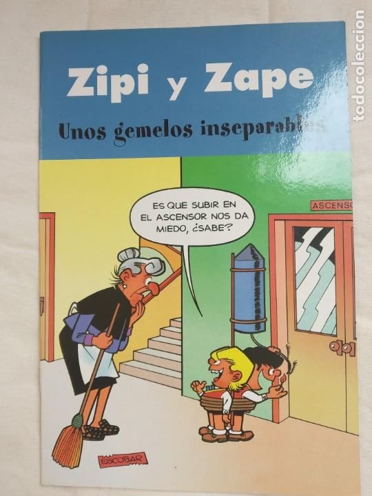 C&oacute;mics: ZIPI Y ZAPE - UNOS GEMELOS INSEPARABLES - EDICIONES B S.A. - 2003 - Foto 1