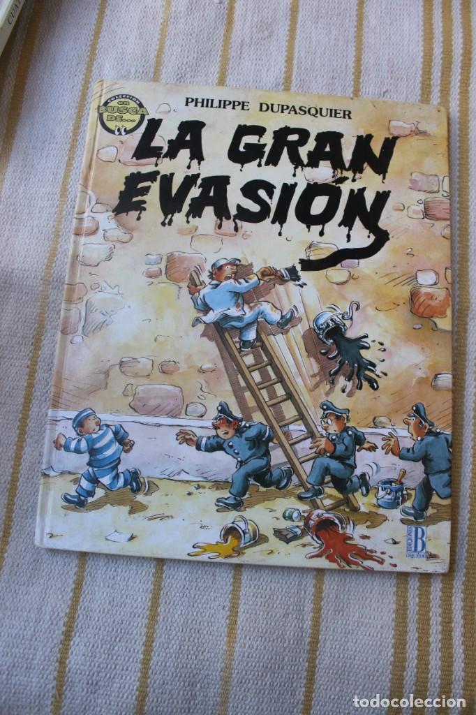 C&oacute;mics: LA GRAN EVASION N&ordm; 10 PHILIPPE DUPASQUIER EDICIONES B - Foto 1