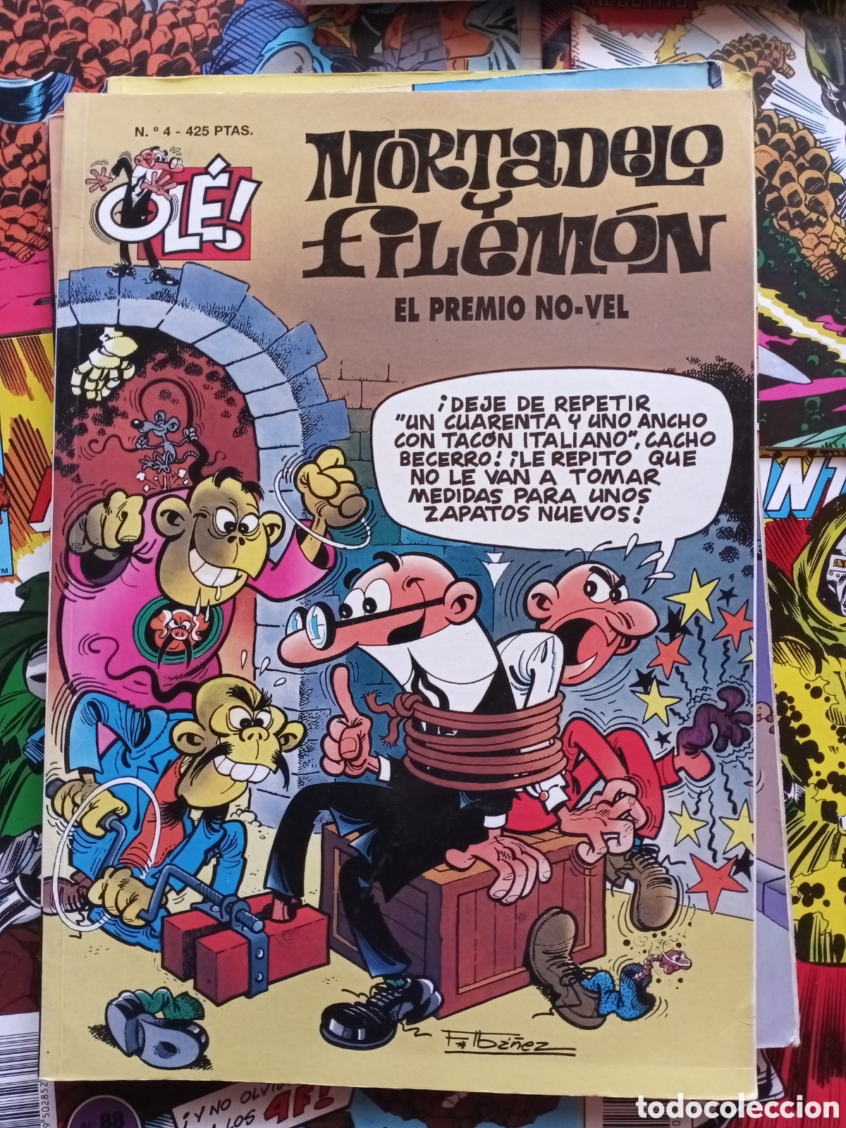 C&oacute;mics: Colecci&oacute;n Ol&eacute; Mortadelo y Filem&oacute;n 4 cj81 - Foto 1