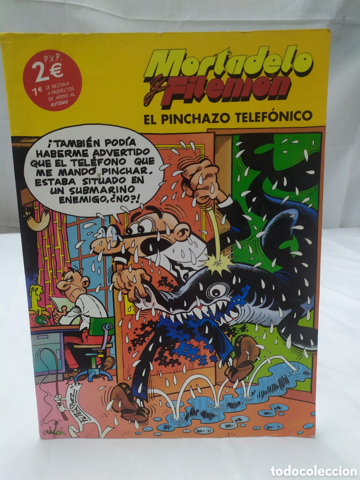 C&oacute;mics: Mortadelo y Filem&oacute;n, el pinchazo telef&oacute;nico. Ediciones B, 2005 - Foto 1