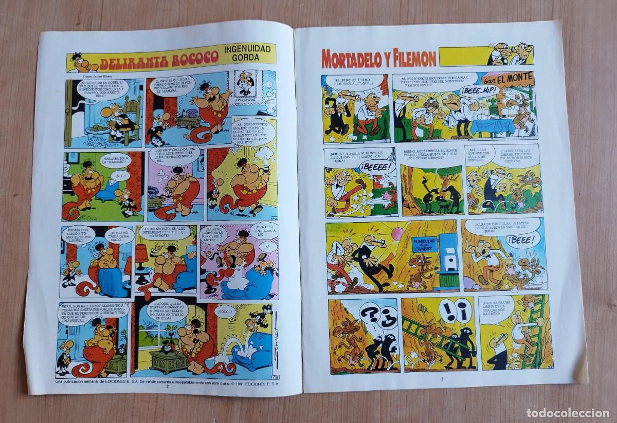 C&oacute;mics: C&Oacute;MIC EL TEBEO, INGENUIDAD GORDA, EDICIONES B, N&ordm; 41, 1991 ... L5891 - Foto 2