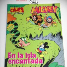Cómics: OLE DISNEY Nº 21, MICKEY EN LA ISLA ENCANTADA, ED. B AÑO 1996. Lote 365171151