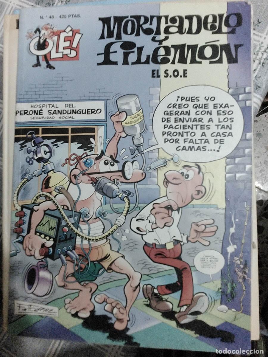 C&oacute;mics: MORTADELO Y FILEMON EDICIONES B COL. OLE - - S.O.E. - - N.&ordm; 48 - Foto 1