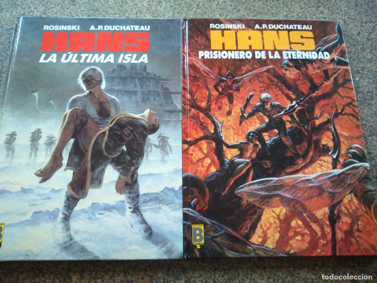 C&oacute;mics: HANS -- TOMO 1 Y 2 -- ROSINSKI / DUCHATEAU -- EDICIONES B -- - Foto 1