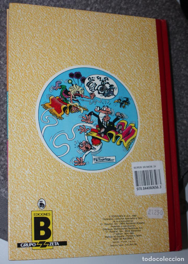 C&oacute;mics: SUPER HUMOR N&ordm; 24 - EDICIONES B (1&ordf; EDICION -1989). - Foto 2
