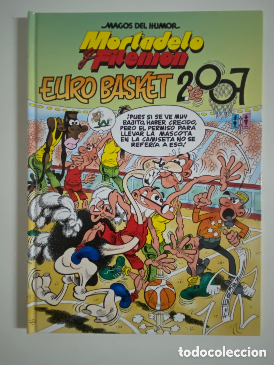 C&oacute;mics: Mortadelo y Filem&oacute;n . EURO BASKET 2007 - Foto 1