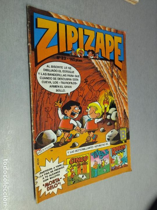 C&oacute;mics: ZIPI Y ZAPE N&ordm; 23 / EDICIONES B 1987 - Foto 1