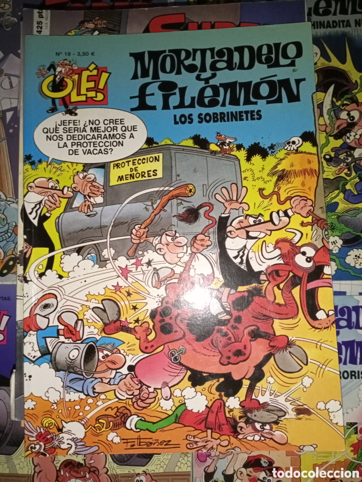 C&oacute;mics: Colecci&oacute;n Ol&eacute; Mortadelo y Filem&oacute;n 19 cj81 - Foto 1
