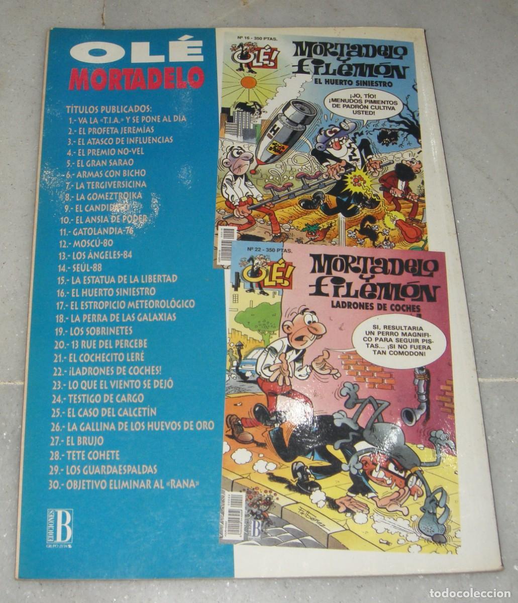 C&oacute;mics: MORTADELO Y FILEM&Oacute;N. COLECCI&Oacute;N OL&Eacute;. N&ordm; 35. El caso de Se&ntilde;or-Probeta. - Foto 3