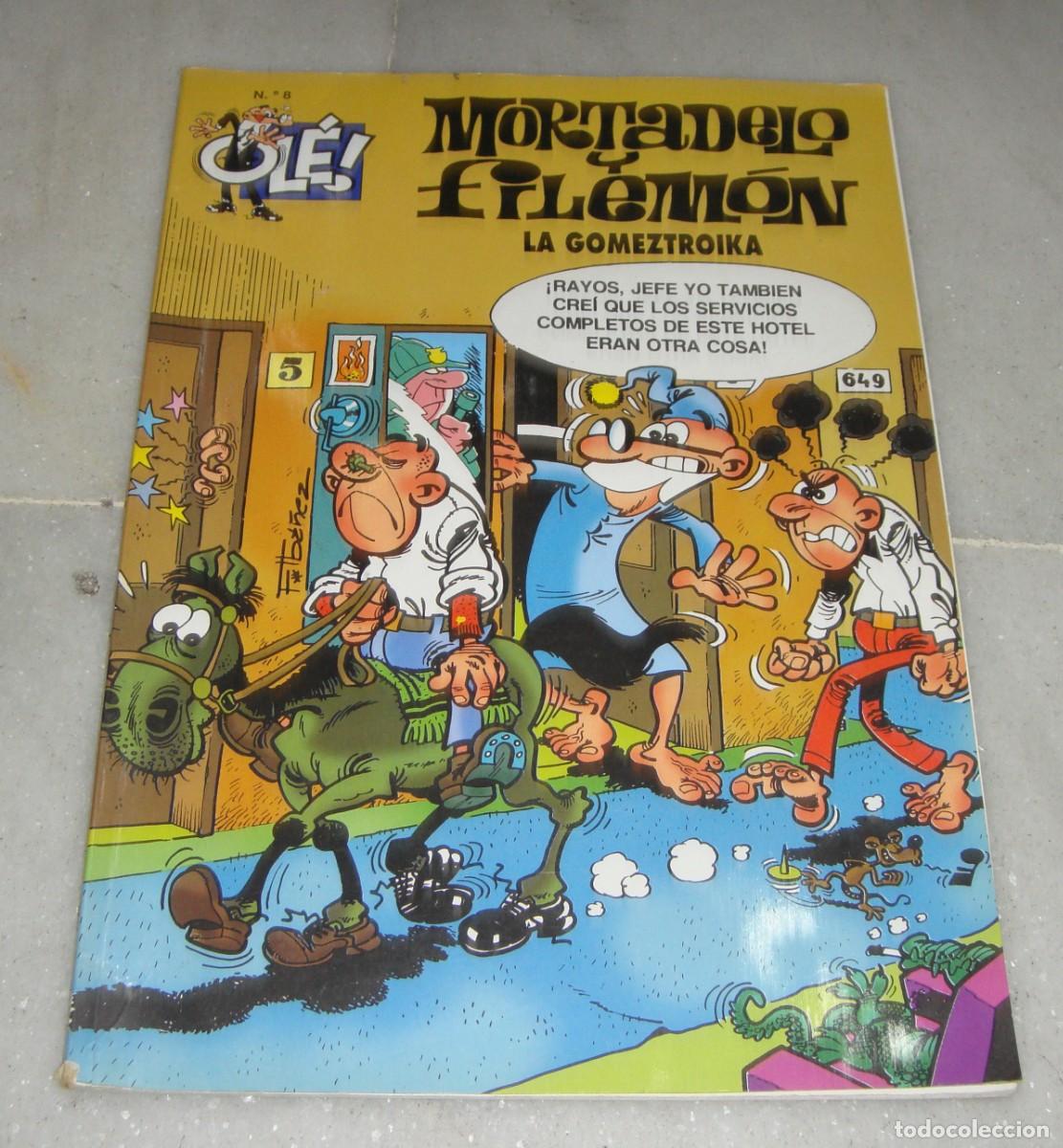 C&oacute;mics: MORTADELO Y FILEM&Oacute;N N&ordm; 8. LA GOMEZTROIKA. COLECCI&Oacute;N OL&Eacute;. - Foto 1