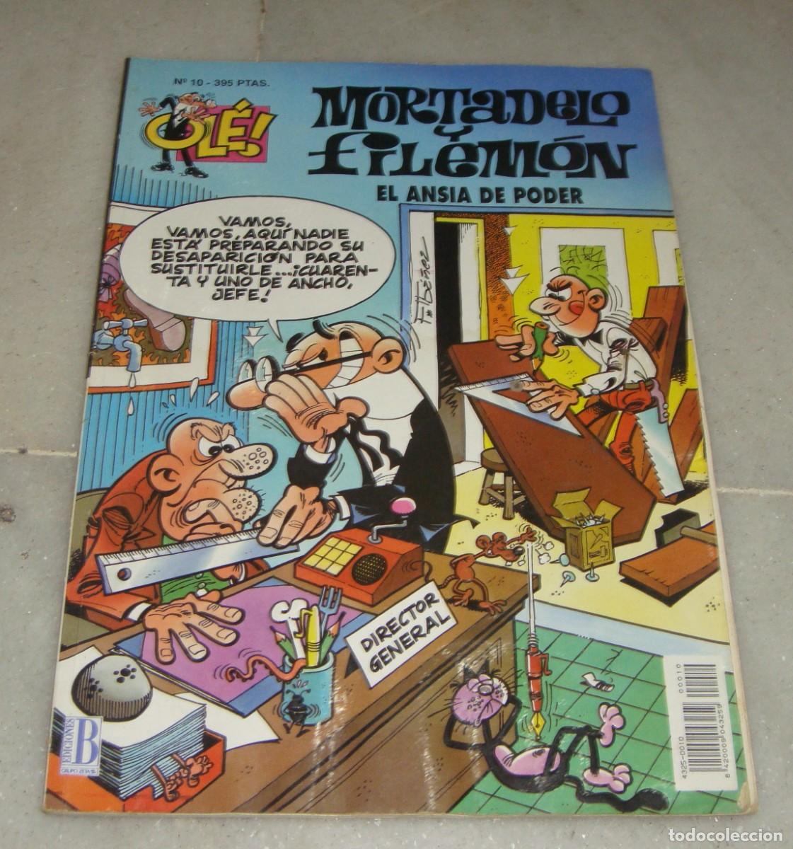 C&oacute;mics: MORTADELO Y FILEM&Oacute;N N&ordm; 10. EL ANSIA DE PODER. COLECCI&Oacute;N OL&Eacute;. - Foto 1