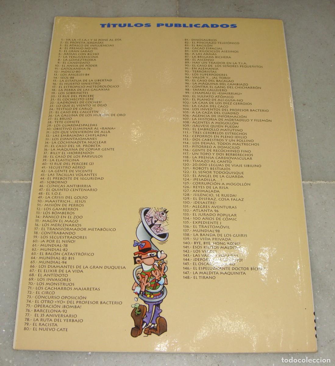 C&oacute;mics: MORTADELO Y FILEM&Oacute;N N&ordm; 39. LA ELASTICINA. COLECCI&Oacute;N OL&Eacute;. - Foto 3
