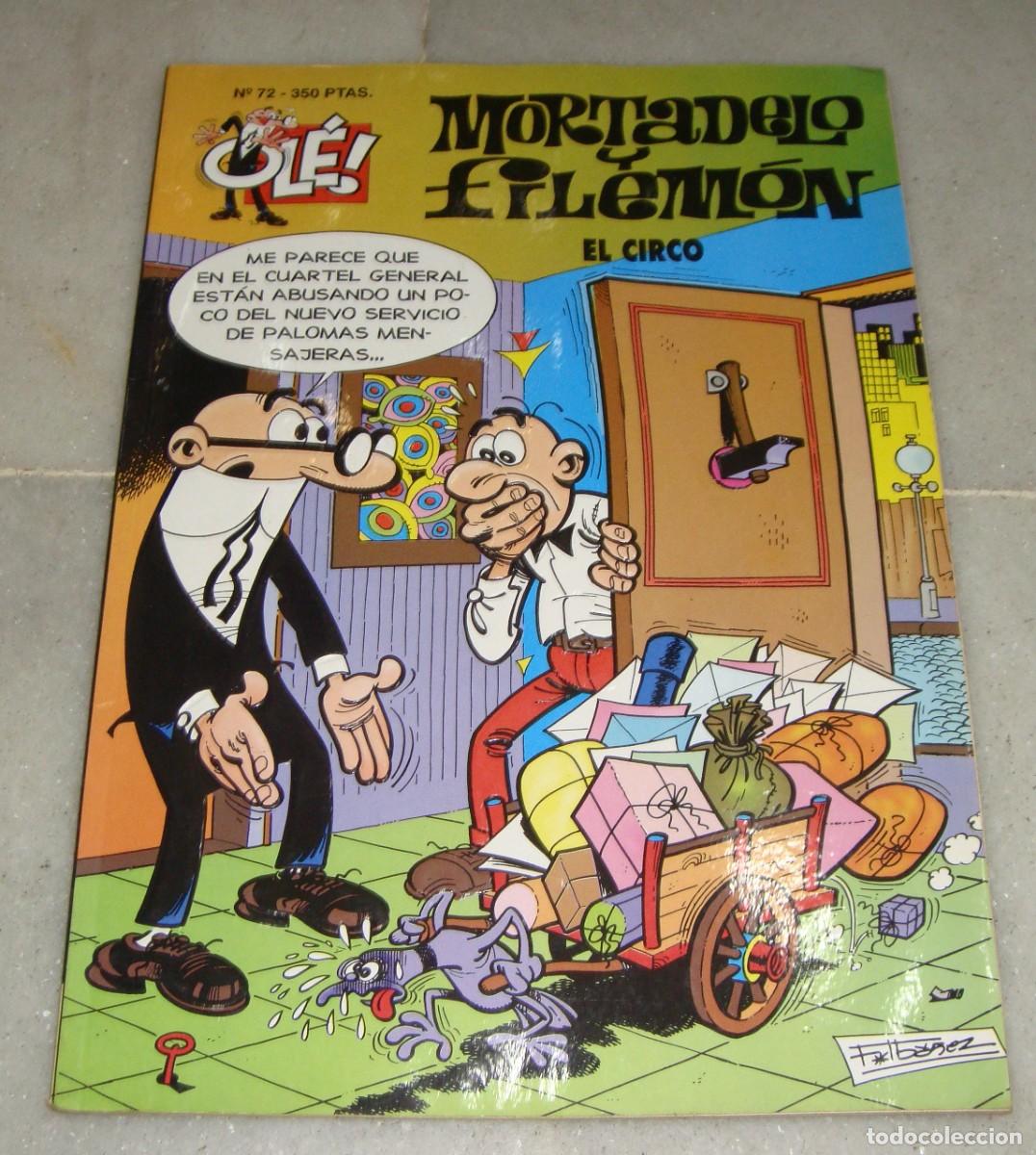 Comics: MORTADELO Y FILEMÓN Nº 72. EL CIRCO. COLECCIÓN OLÉ.
