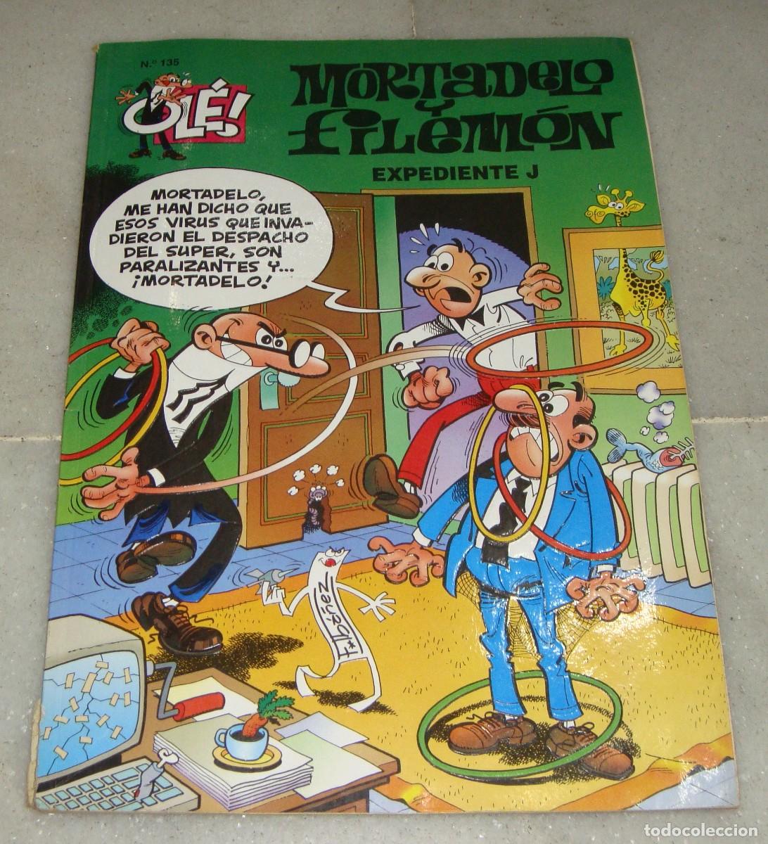 C&oacute;mics: MORTADELO Y FILEM&Oacute;N N&ordm; 135. EXPEDIENTE J. COLECCI&Oacute;N OL&Eacute;. - Foto 1