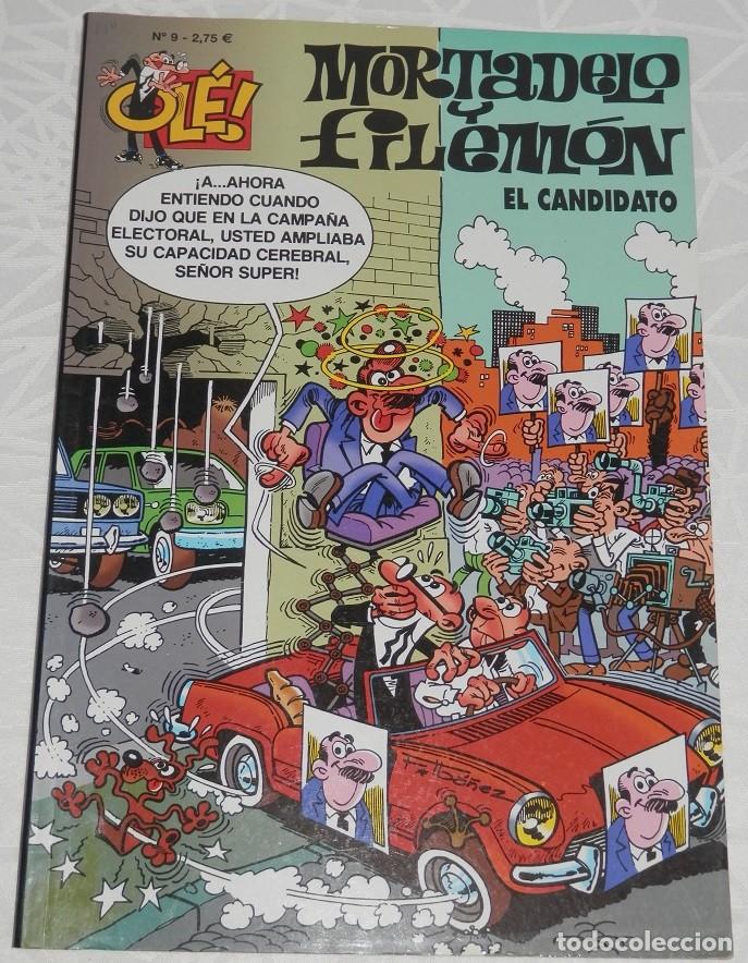 C&oacute;mics: COLECI&Oacute;N OL&Eacute; -MORTADELO Y FILEM&Oacute;N- EL CANDIDATO -N&ordm;9 - Foto 1