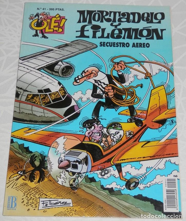 C&oacute;mics: COLECI&Oacute;N OL&Eacute; -MORTADELO Y FILEM&Oacute;N- SECUESTRO AEREO-N&ordm;41 - Foto 1