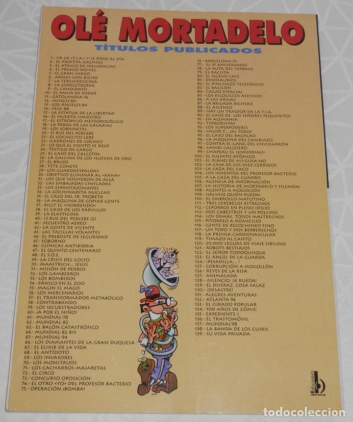 C&oacute;mics: COLECI&Oacute;N OL&Eacute; -MORTADELO Y FILEM&Oacute;N- SECUESTRO AEREO-N&ordm;41 - Foto 2