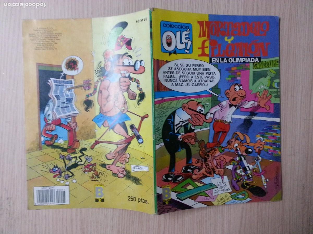C&oacute;mics: EN LA OLIMPIADA - MORTADELO Y FILEMON - OL&Eacute; N&ordm; 97-M 63 - Foto 1