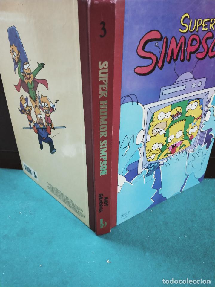 C&oacute;mics: SUPER HUMOR SUPER SIMPSON N&ordm; 3. EDICIONES B 1&ordf; EDICION MARZO DE 1998 - Foto 1