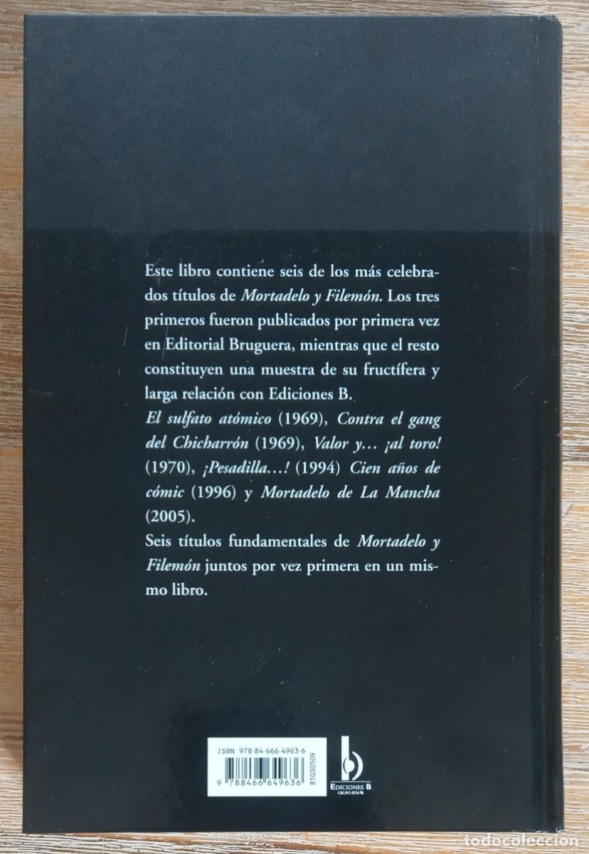 C&oacute;mics: CLASICOS DE MORTADELO Y FILEMON - 25 ANIVERSARIO - EDICIONES B - Foto 3