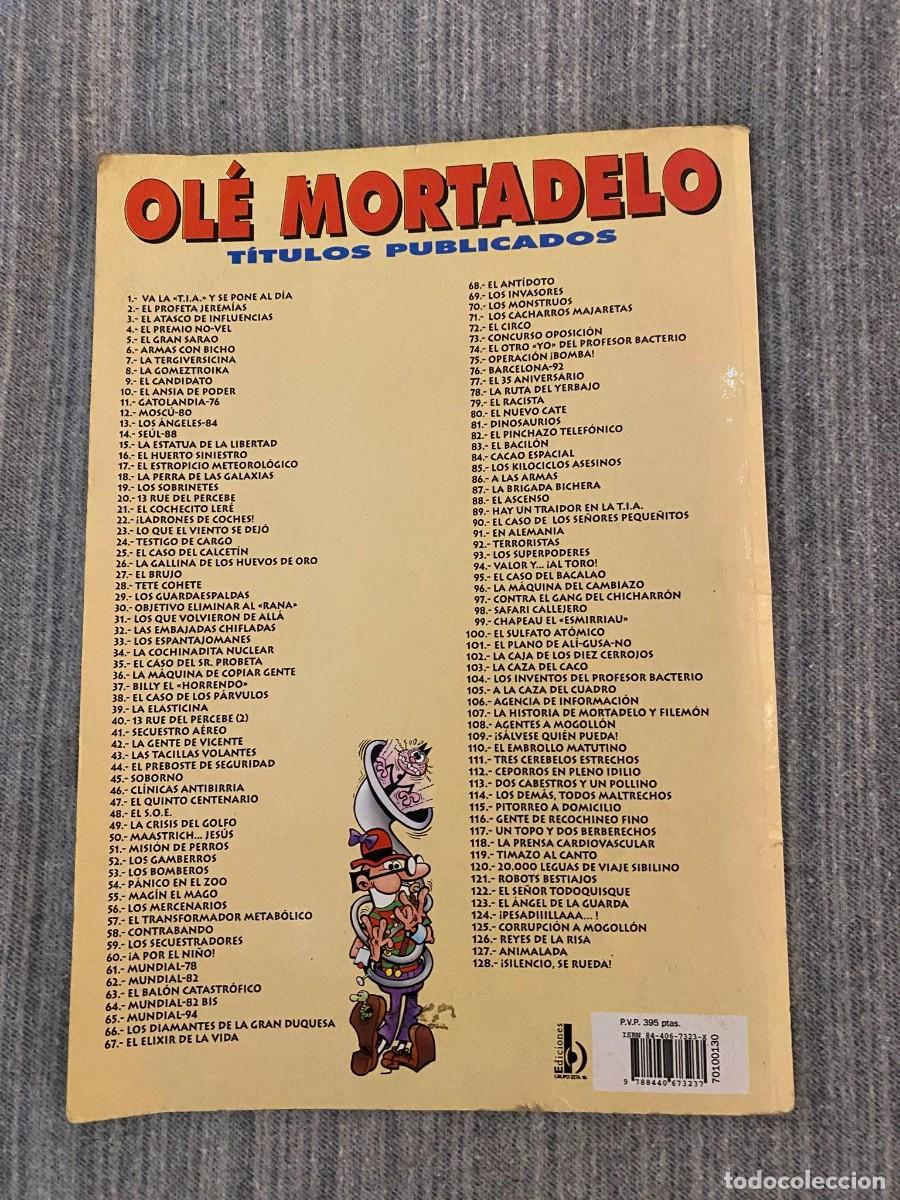C&oacute;mics: OL&Eacute;!. MORTADELO Y FILEM&Oacute;N. N&ordm; 130. &iexcl; DESASTRE!. EDIC. B. - Foto 4