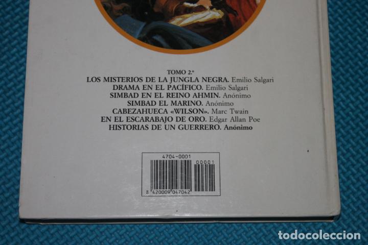 C&oacute;mics: AVENTURAS ILUSTRADAS TOMO 2&ordm;, EMILIO SALGARI, EDICIONES B - Foto 2