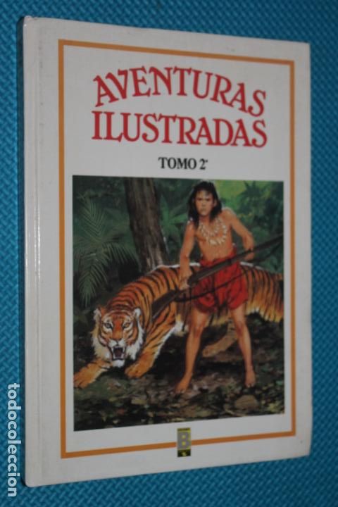C&oacute;mics: AVENTURAS ILUSTRADAS TOMO 2&ordm;, EMILIO SALGARI, EDICIONES B - Foto 1